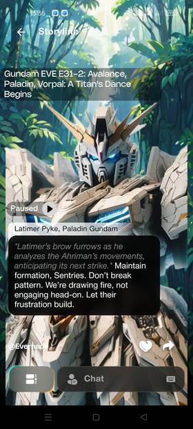 Read GUNDAM EVE The Avalance Saga - Gundam x Everna Fan Fiction  31 Page 3 in English