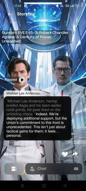 Read GUNDAM EVE The Avalance Saga - Gundam x Everna Fan Fiction  42 Page 3 in English