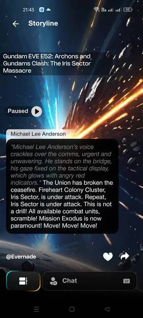 Read GUNDAM EVE The Avalance Saga - Gundam x Everna Fan Fiction  49 Page 3 in English