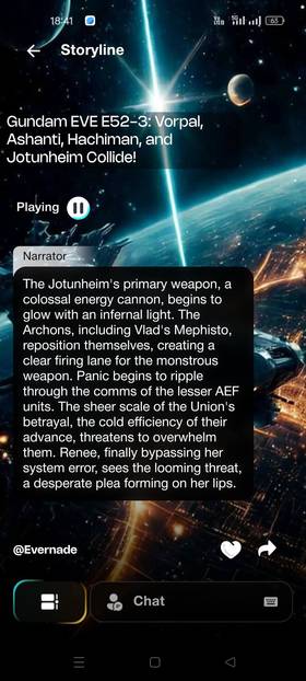 Read GUNDAM EVE The Avalance Saga - Gundam x Everna Fan Fiction  50 Page 1 in English