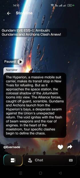 Read GUNDAM EVE The Avalance Saga - Gundam x Everna Fan Fiction  54 Page 2 in English