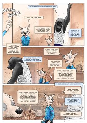 Read Border Dogs  1 Page 8 in English