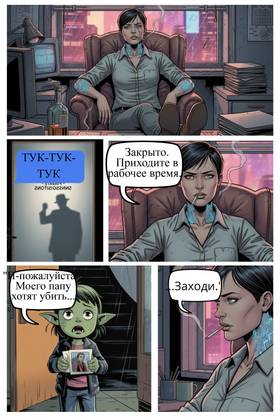 Read Елена Вэнс: тишина в орочьем квартале  1 Page 3 in Russian