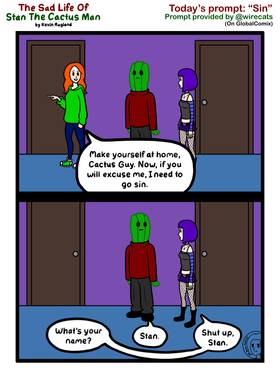 Read The Sad Life Of Stan The Cactus Man  33 Page 1 in English