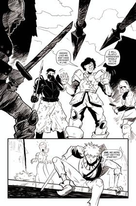 Read Sword For Hire   13 Page 8 in English