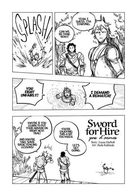 Read Sword For Hire   19 Page 1 in English