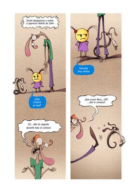 Read John Delirium  2 Page 3 in Spanish