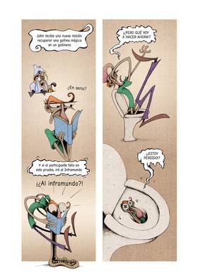 Read John Delirium  3 Page 1 in Spanish