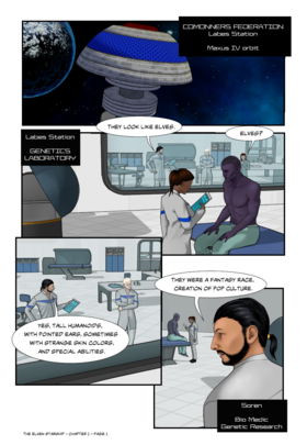 Read The Elven Starship  1 Page 1 in English