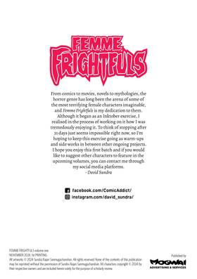 Read Femme Frightfuls  1 Page 2 in English