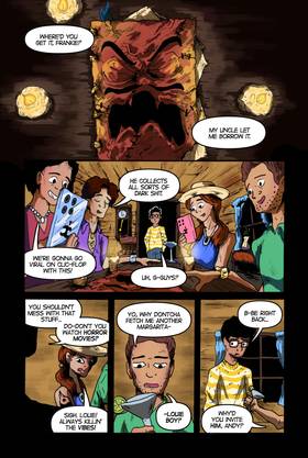 Read Dance of Skulls and Demons: A One-Shot Project  1 Page 2 in English