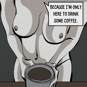 Read A sip of coffee — Short Standalone Sensual Comics  1 Page 3 in English
