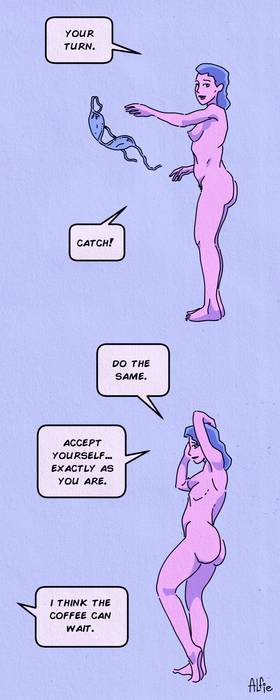 Read A sip of coffee — Short Standalone Sensual Comics  2 Page 9 in English