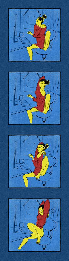 Read A sip of coffee — Short Standalone Sensual Comics  3 Page 2 in English