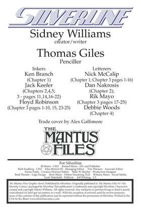 Read The Mantus Files  1 Page 2 in English