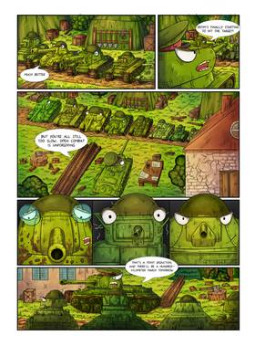 Read [ENG] Gerand. KV-45 BATTLE IN THE CAUCASUS MOUNTAINS  1 Page 7 in English