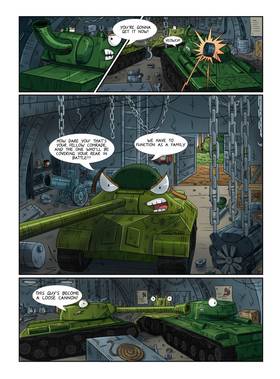 Read [ENG] Gerand. KV-45 BATTLE IN THE CAUCASUS MOUNTAINS  1 Page 10 in English