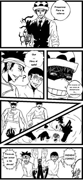Read Necrombra, The Adventures of OiroShigure   1 Page 9 in Spanish