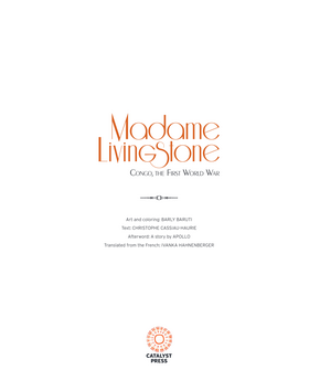 Read Madame Livingstone: The Great War in the Congo  1 Page 3 in English