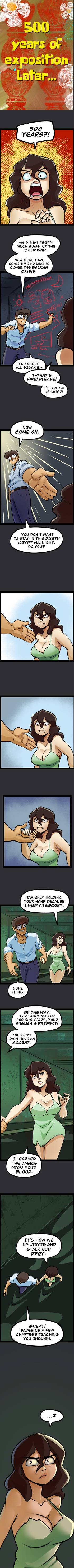 Read I'm Dating a Vampire Queen!  3 Page 1 in English