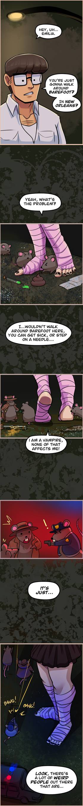 Read I'm Dating a Vampire Queen!  7 Page 1 in English