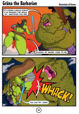 Read Grüna the Barbarain  1 Page 5 in English