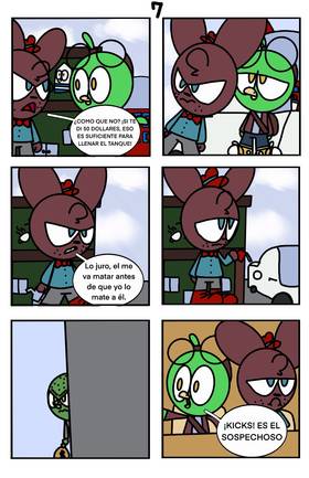 Read Kicks And Charlie  1 Page 8 in Spanish