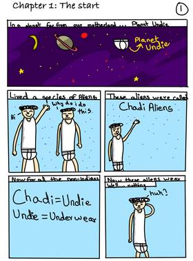 Read Chadi-Man Book1  1 Page 1 in English