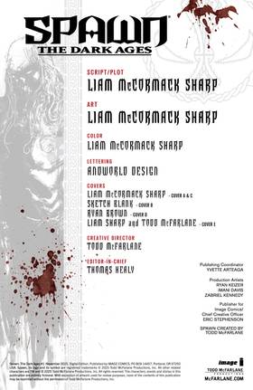 Read Spawn: The Dark Ages (2025)  1 Page 2 in English