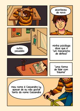 Read ASLEEP  1 Page 5 in Brazilian Portuguese