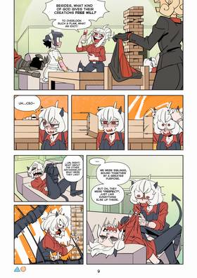 Read Helltaker Fancomic: A Comic About Lore and Jenga  1 Page 9 in English