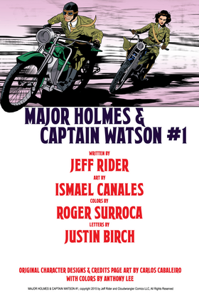 Read Major Holmes & Captain Watson  1 Page 2 in English