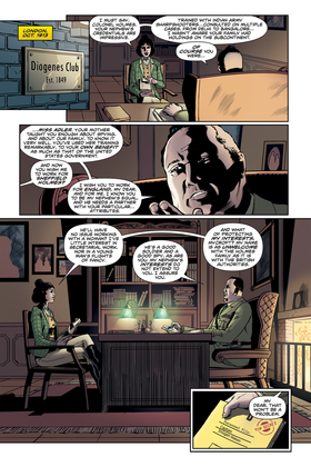 Read Major Holmes & Captain Watson  2 Page 3 in English