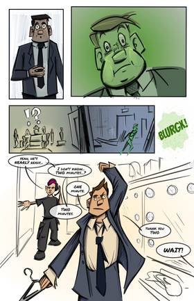Read Ominous Thwump  1 Page 4 in English