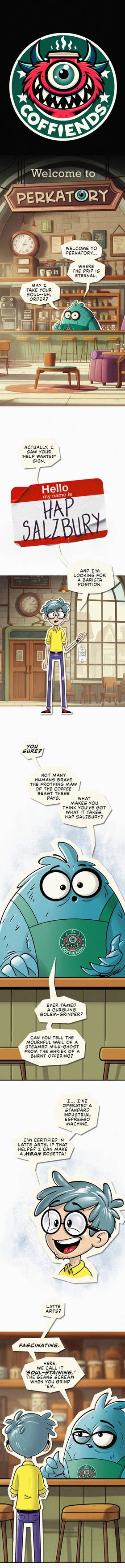 Read Coffiends  1 Page 1 in English