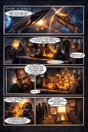 Read Dark Science  1 Page 1 in English