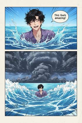 Read Mermaid and Human BL  1 Page 2 in English