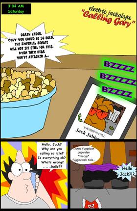 Read Electric Jackalope: It Wasn't Funny Yesterday (or The Day Before)  1 Page 7 in English