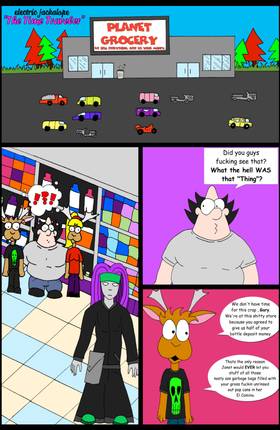 Read Electric Jackalope: It Wasn't Funny Yesterday (or The Day Before)  1 Page 9 in English