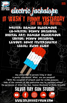 Read Electric Jackalope: It Wasn't Funny Yesterday (or The Day Before)  1 Page 2 in English