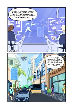 Read STARDOM:WIPEOUT - Superhero Webcomic  1 Page 5 in English