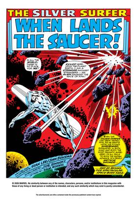 Read Silver Surfer (1968)  1 Page 3 in English