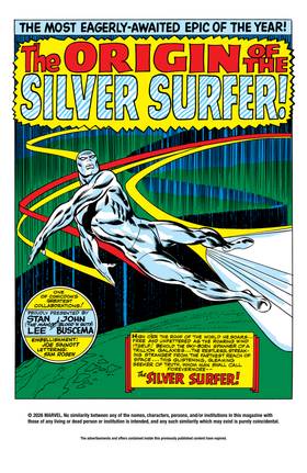Read Silver Surfer (1968)  1 Page 3 in English
