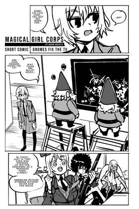 Read Magical Girl Corps Short Comics  2 Page 1 in English
