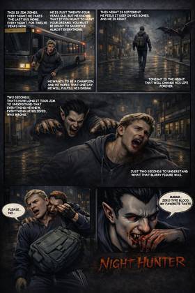 Read Night Hunter  1 Page 1 in English