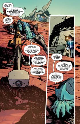 Read Valiant Beyond: The X-O Manowar  6 Page 4 in English
