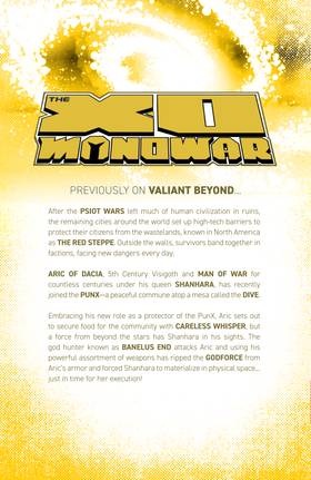 Read Valiant Beyond: The X-O Manowar  7 Page 2 in English