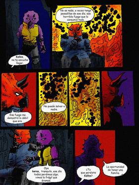 Read Deinos  1 Page 5 in Spanish