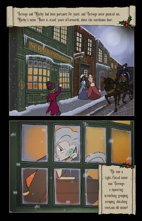 Read A Christmas Carol : Graphic Novel  1 Page 2 in English