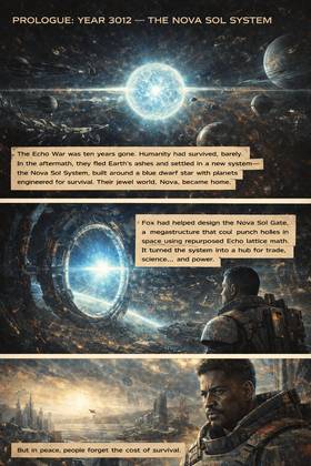 Read A Nova Sol Story-The Echo Saga Book III The Machine War pt 1  1 Page 2 in English